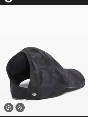 lululemon athletica Men's Fast and Free Performance Cap - Black Camo